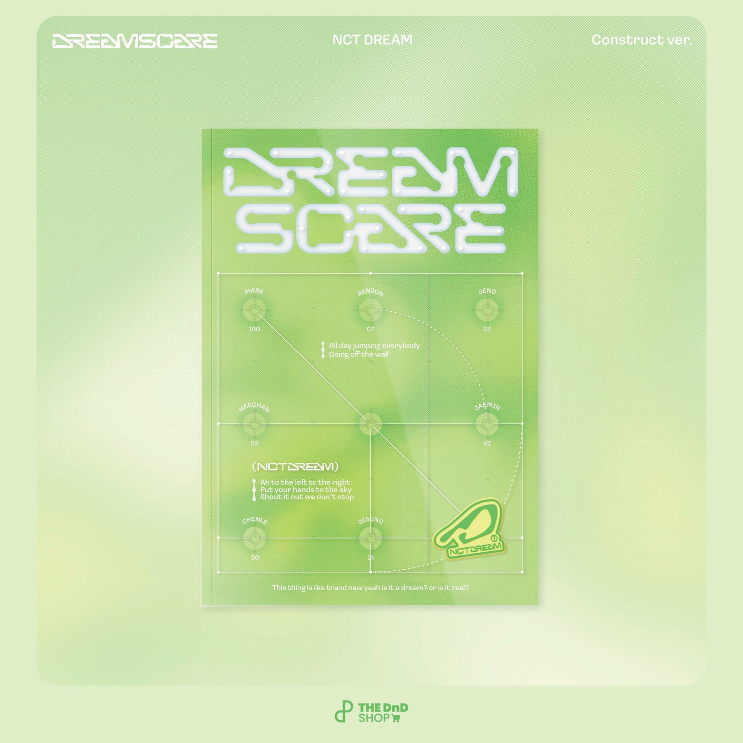 NCT DREAM 'DREAMSCAPE' The 4th Album (CONSTRUCT Ver.)