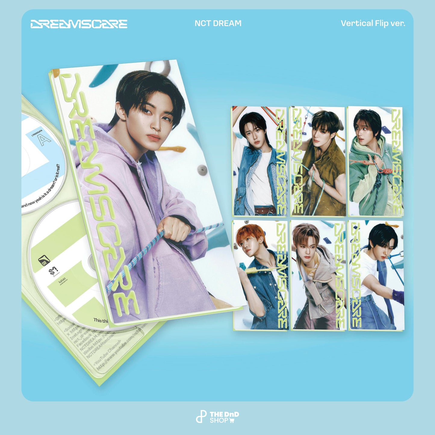 NCT DREAM 'DREAMSCAPE' The 4th Album (Vertical Flip Ver.) Random