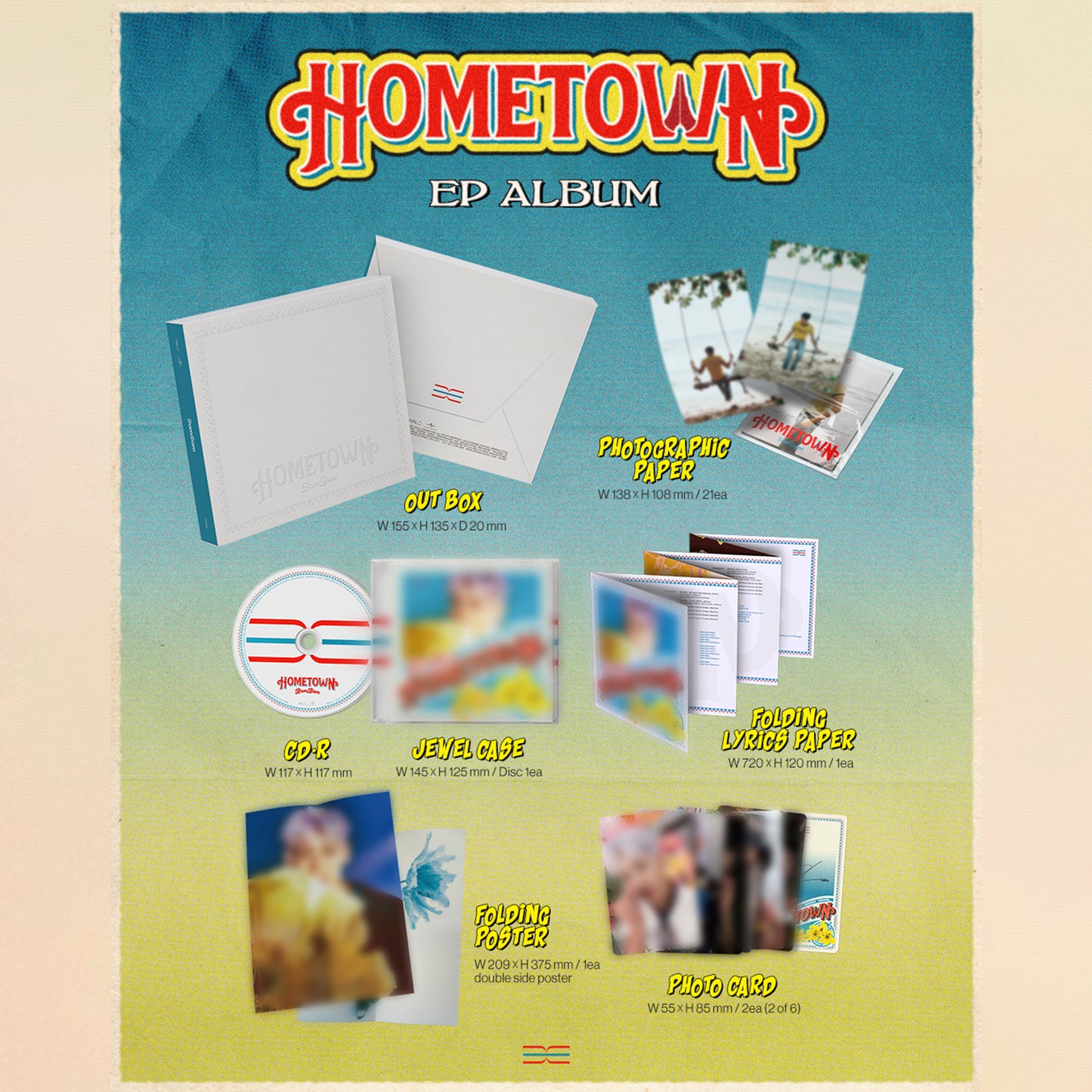 [PRE-ORDER] BamBam EP 'HOMETOWN'