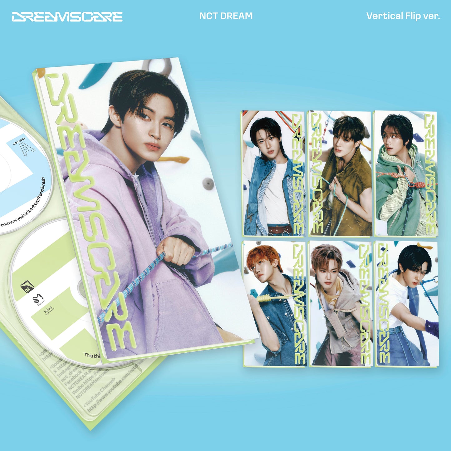 [CAFE EVENT] NCT DREAM 'DREAMSCAPE' The 4th Album (Vertical Flip Ver.) Random