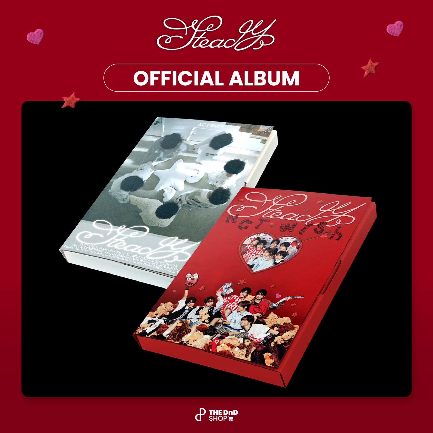 NCT WISH 'Steady' The 1st Mini Album (Photobook Ver.) Random